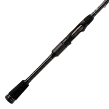 Load image into Gallery viewer, Cam's "Blacked Out Titanium" Signature Series 6'6" 2pc Carbon Fiber Crappie Rod