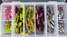 Load image into Gallery viewer, Cam's Complete "2" Swim Vibrating Paddle Tail Shad with (Bite Juice) Starter Assortment Package Kit