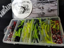 Load image into Gallery viewer, Cam's Clear Water Stinger Shad Kit (Exclusive Cam's Crappie Hole)