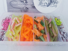 Load image into Gallery viewer, Cam's (A) "ELITE ORANGE" Assorted Plastic Crappie Kit