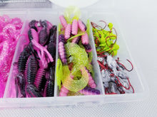 Load image into Gallery viewer, Cam's (A) "ELITE PURPLE" Assorted Plastic Crappie Kit