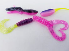 Load image into Gallery viewer, Cam's (A) "ELITE PURPLE" Assorted Plastic Crappie Kit