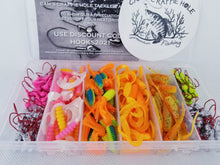 Load image into Gallery viewer, Cam's (A) "ELITE ORANGE CREAM" Assorted Plastic Crappie Kit