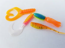 Load image into Gallery viewer, Cam's (A) "ELITE ORANGE CREAM" Assorted Plastic Crappie Kit