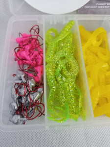 Cam's Double Tailed Shad Assortment Complete Package Kit (2)