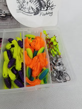 Load image into Gallery viewer, Cam&#39;s  1.75&quot;  Crappie Slab Shad (A)  Package Assortment Kit Minnow Plastics
