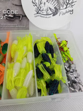 Load image into Gallery viewer, Cam&#39;s  1.75&quot;  Crappie Slab Shad (C)  Package Assortment Kit Minnow Plastics
