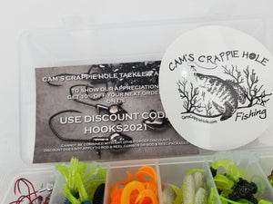 Cam's (A) "ELITE" Assorted Plastic Crappie Kit