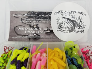 Cam's (B) "ELITE" Assorted Plastic Crappie Kit