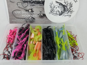 Cam's (C) "ELITE" Assorted Plastic Crappie Kit