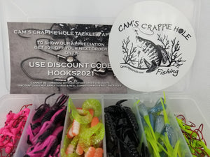 Cam's (C) "ELITE" Assorted Plastic Crappie Kit