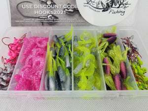 Cam's (D) "ELITE" Assorted Plastic Crappie Kit