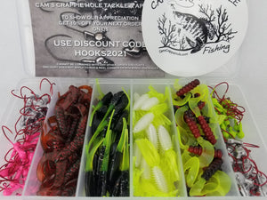 Cam's (E) "ELITE" Assorted Plastic Crappie Kit