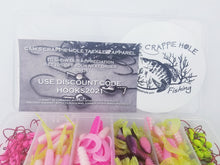 Load image into Gallery viewer, Cam&#39;s (A) &quot;ELITE PINK&quot; Assorted Plastic Crappie Kit
