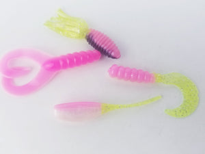 Cam's (A) "ELITE PINK" Assorted Plastic Crappie Kit