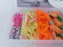 Load image into Gallery viewer, Cam&#39;s (A) &quot;ELITE ORANGE&quot; Assorted Plastic Crappie Kit
