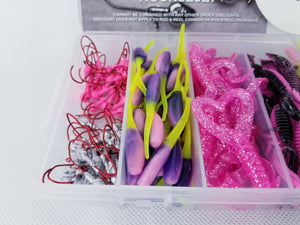 Cam's (A) "ELITE PURPLE" Assorted Plastic Crappie Kit