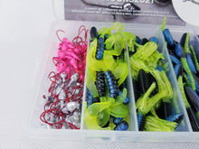 Load image into Gallery viewer, Cam&#39;s (A) &quot;ELITE BLUE&quot; Assorted Plastic Crappie Kit
