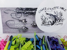 Load image into Gallery viewer, Cam&#39;s (A) &quot;ELITE BLUE&quot; Assorted Plastic Crappie Kit
