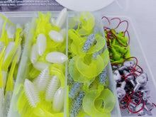 Load image into Gallery viewer, Cam&#39;s (A) &quot;ELITE WHITE KNIGHT&quot; Assorted Plastic Crappie Kit
