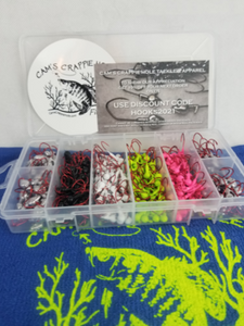 Cam's 120pc. Hand Painted Assortment "Nasty Bend Hooks" Jighead Kit