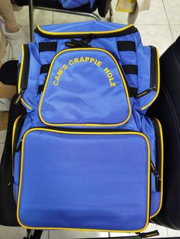 Cam's Crappie Hole Water Resistant Backpack Tackle Box – Cam's Crappie Combos'